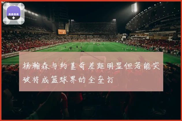 杨瀚森与约基奇差距明显但若能突破将成篮球界的全垒打
